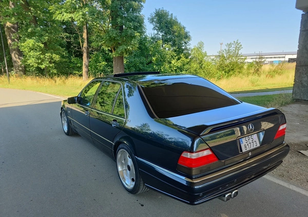 Mercedes-Benz Klasa S cena 185000 przebieg: 86000, rok produkcji 1996 z Dzierżoniów małe 352